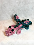 Pink and Teal Dragon
