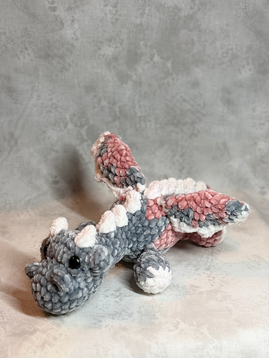 Pink and Gray Dragon