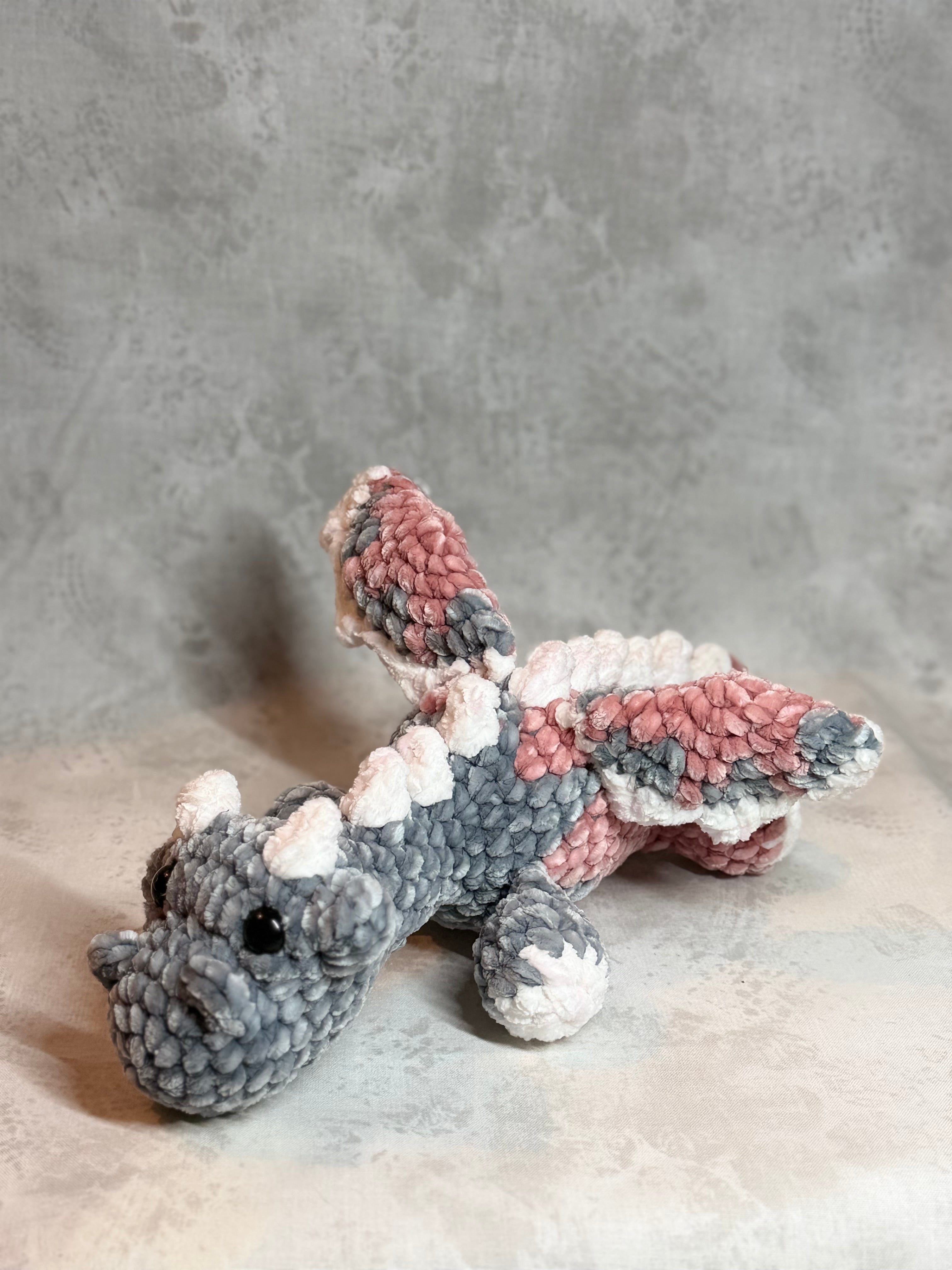 Pink and Gray Dragon