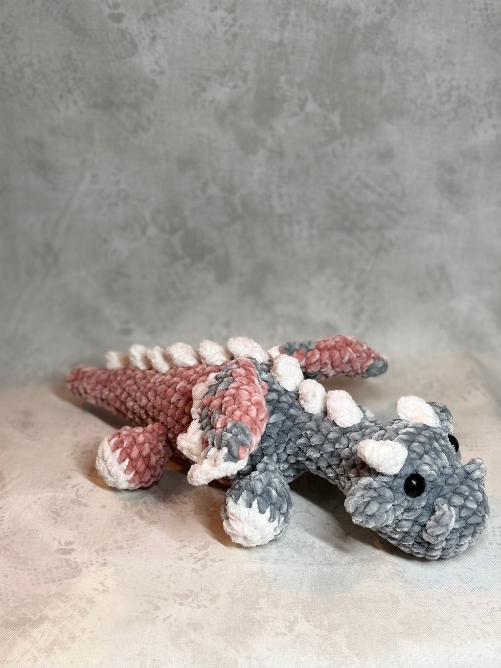 Pink and Gray Dragon