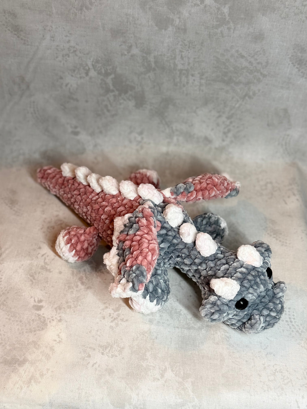 Pink and Gray Dragon