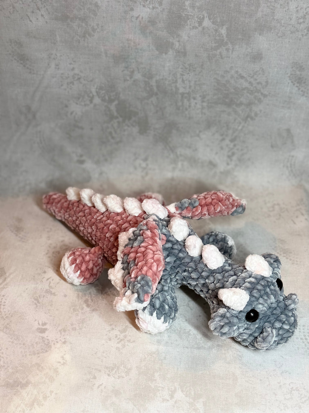 Pink and Gray Dragon